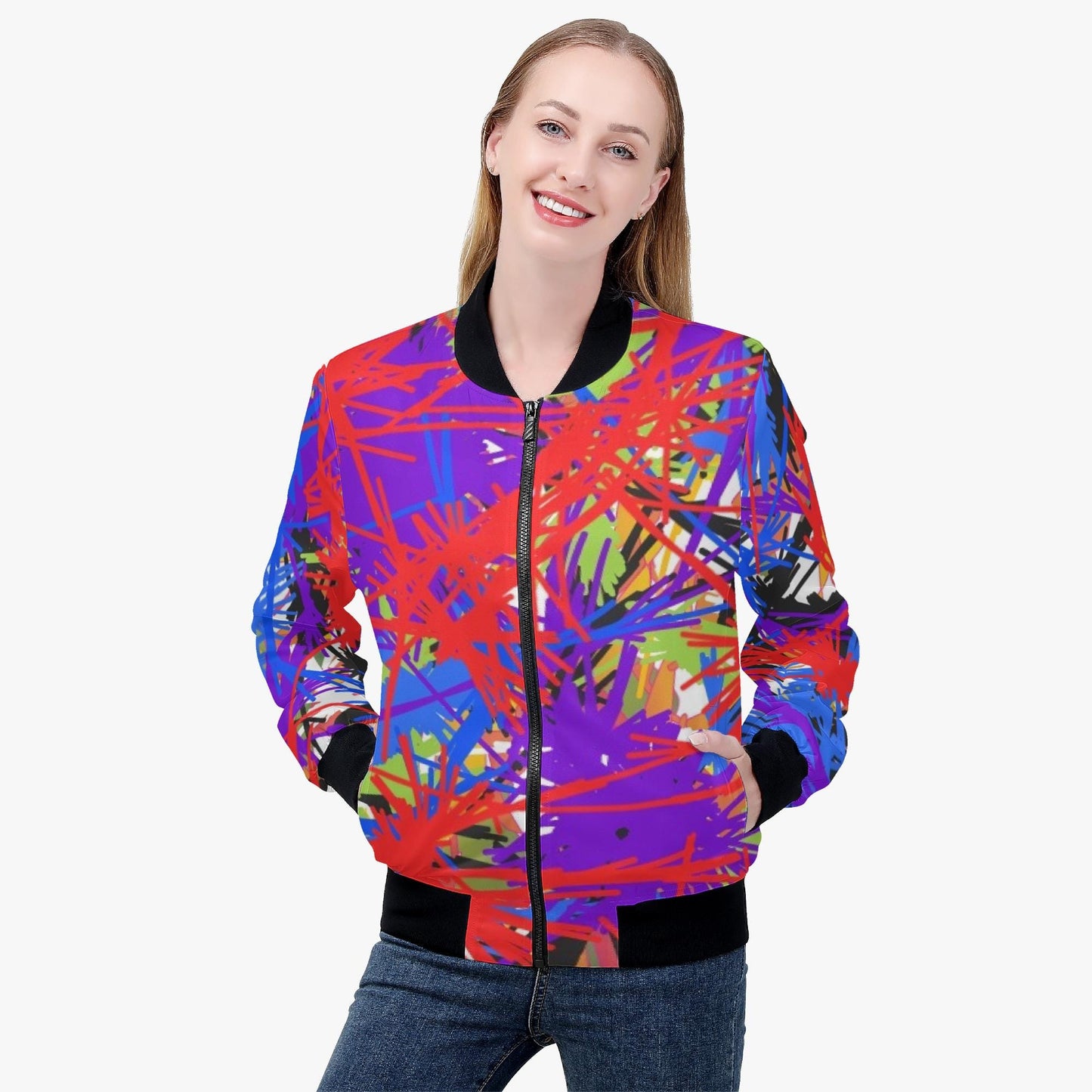 Splash Out Women's Bomber Jacket