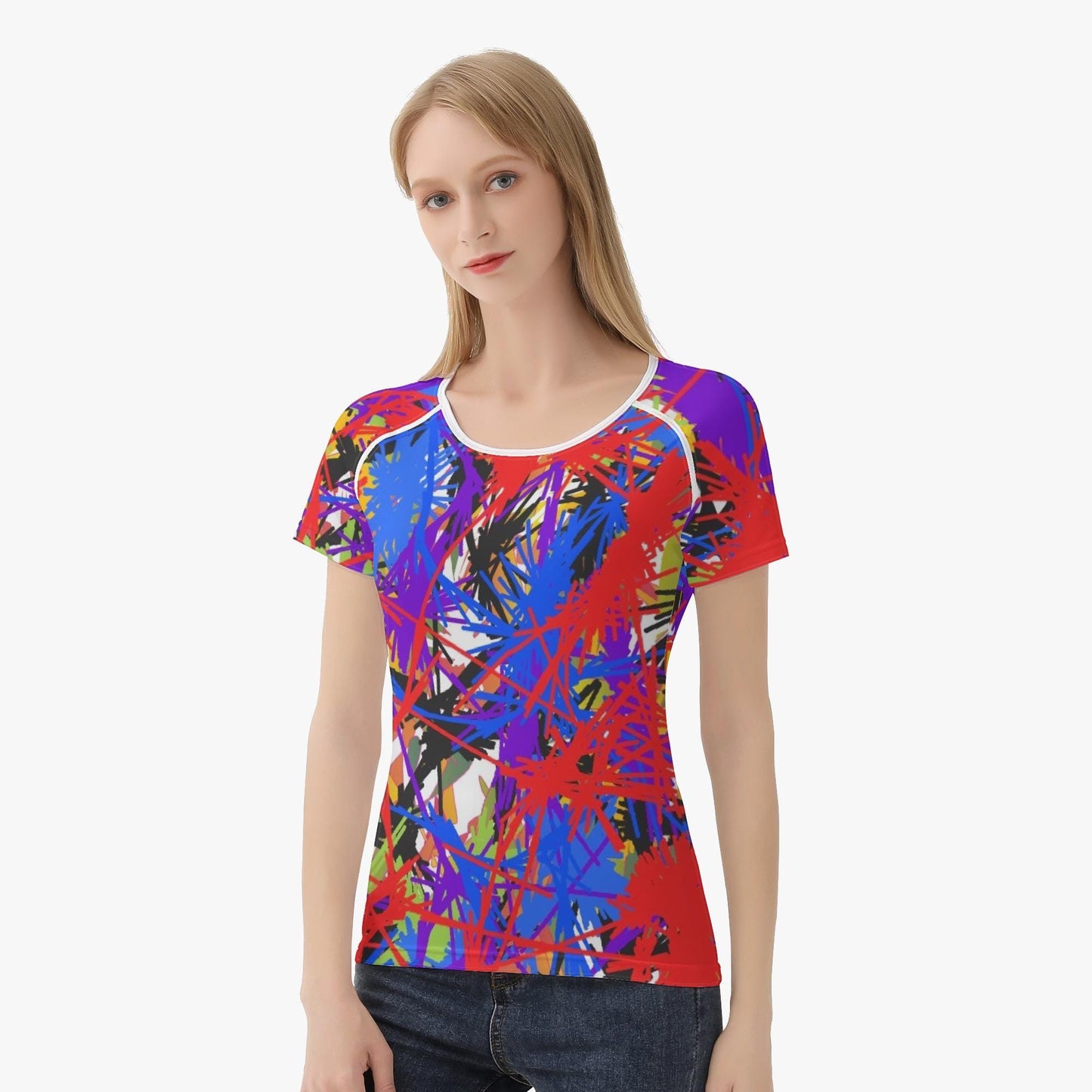 Splash Out Handmade AOP Women T-shirt