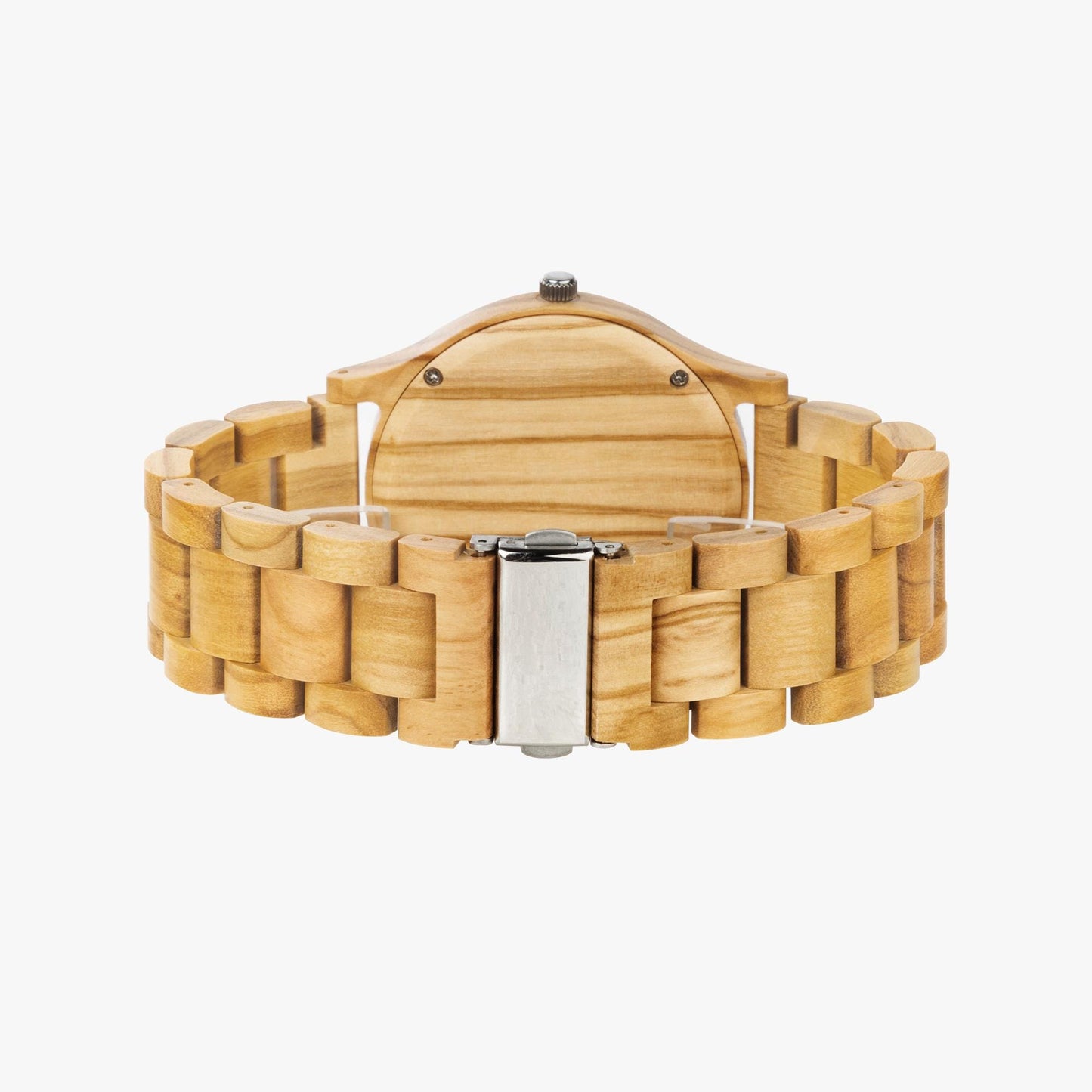 Heavenly Time Italian Olive Lumber Wooden Watch
