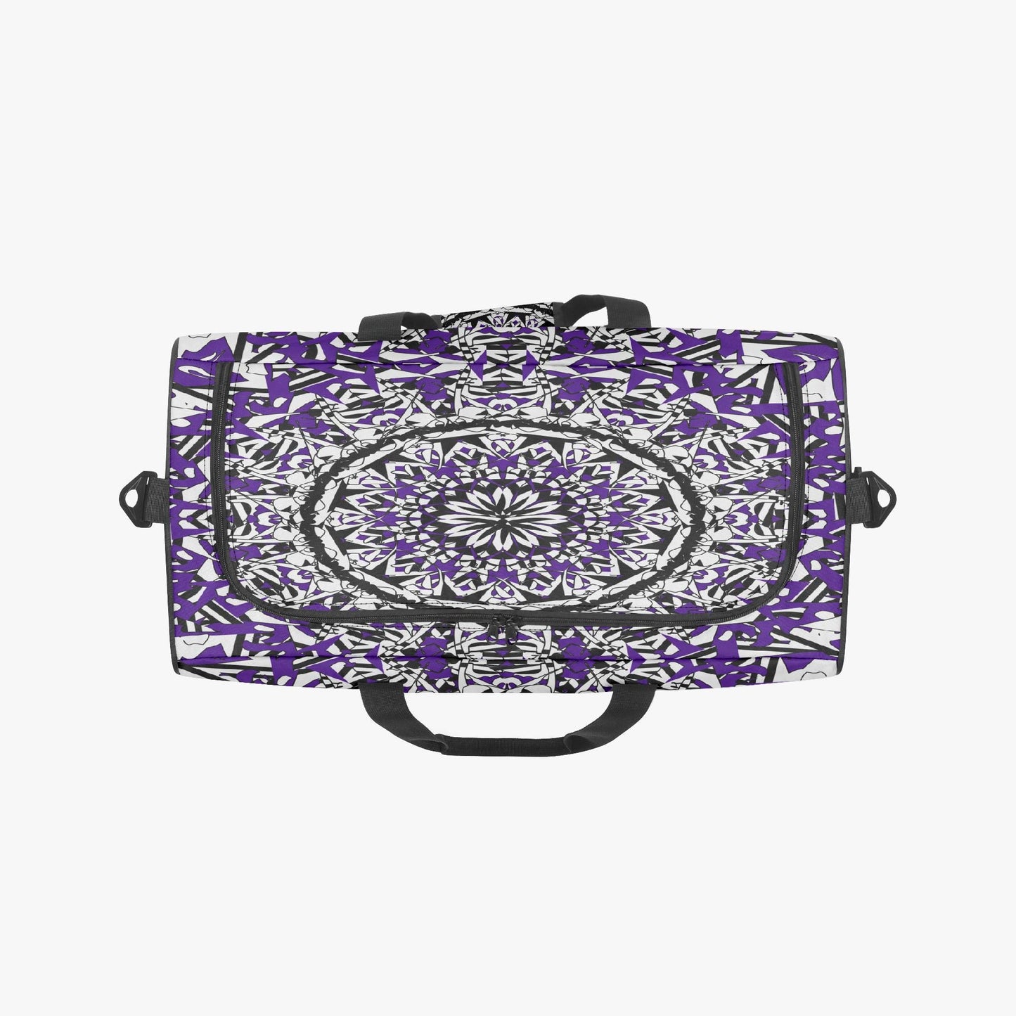 Purple Bloom Duffel Bag