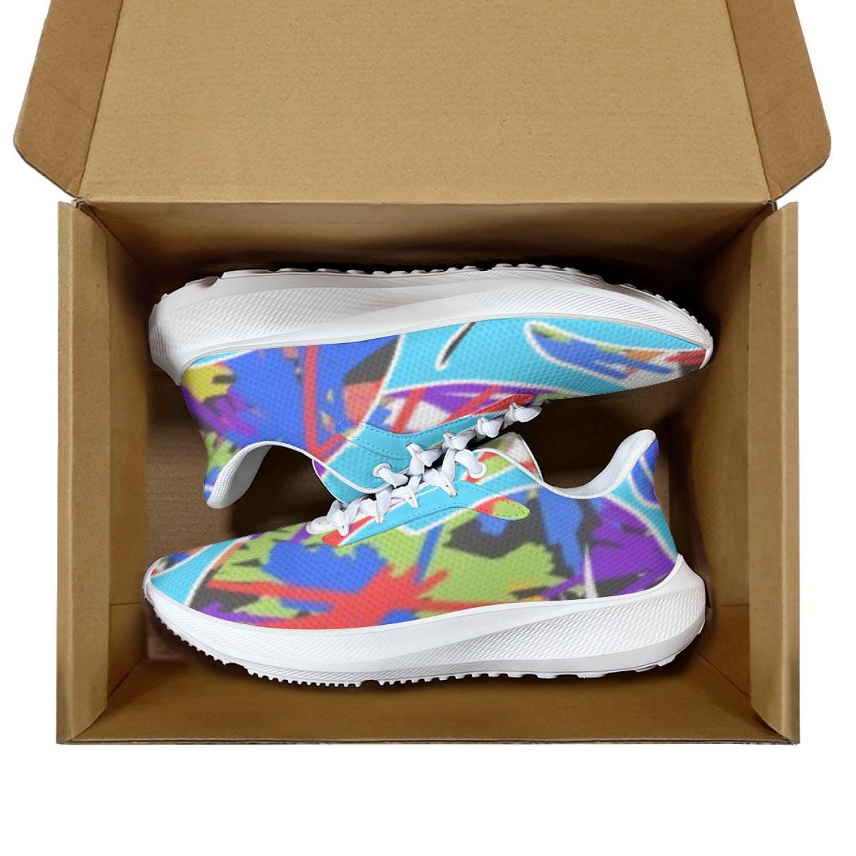 Blue FLOAT Waving Running Shoes