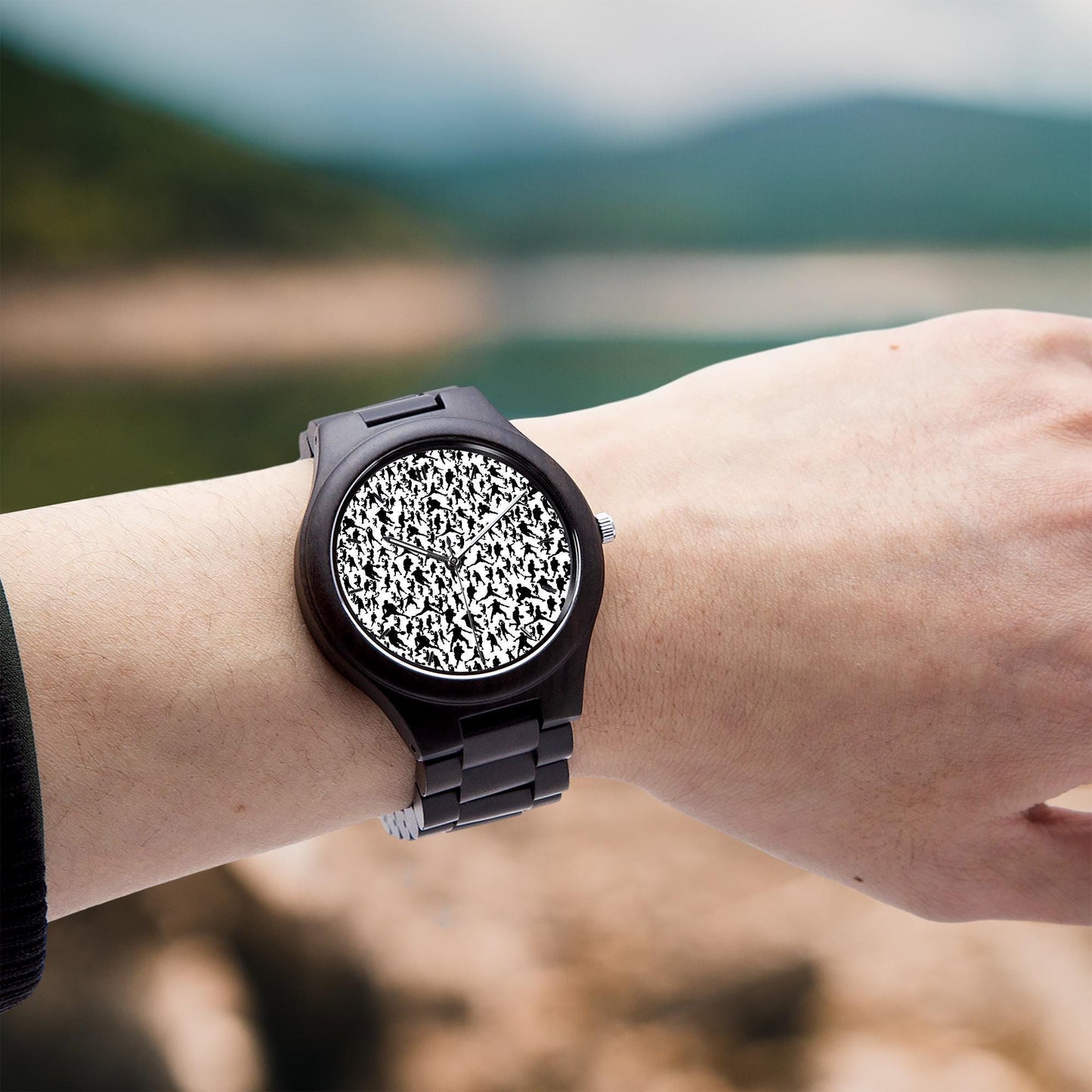 B-Ball Moves Italian Olive Lumber Quartz Watch