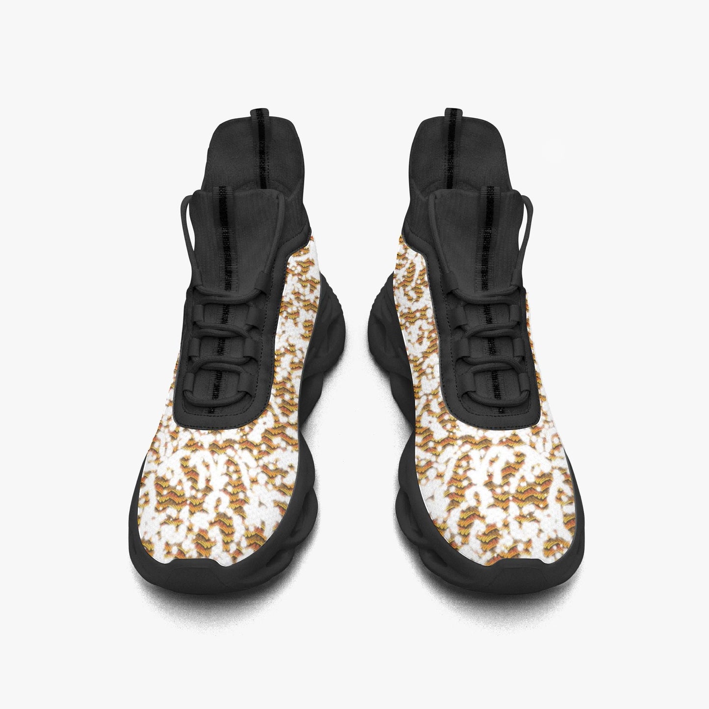 Frosty High-top Bounce Mesh Knit Sneakers