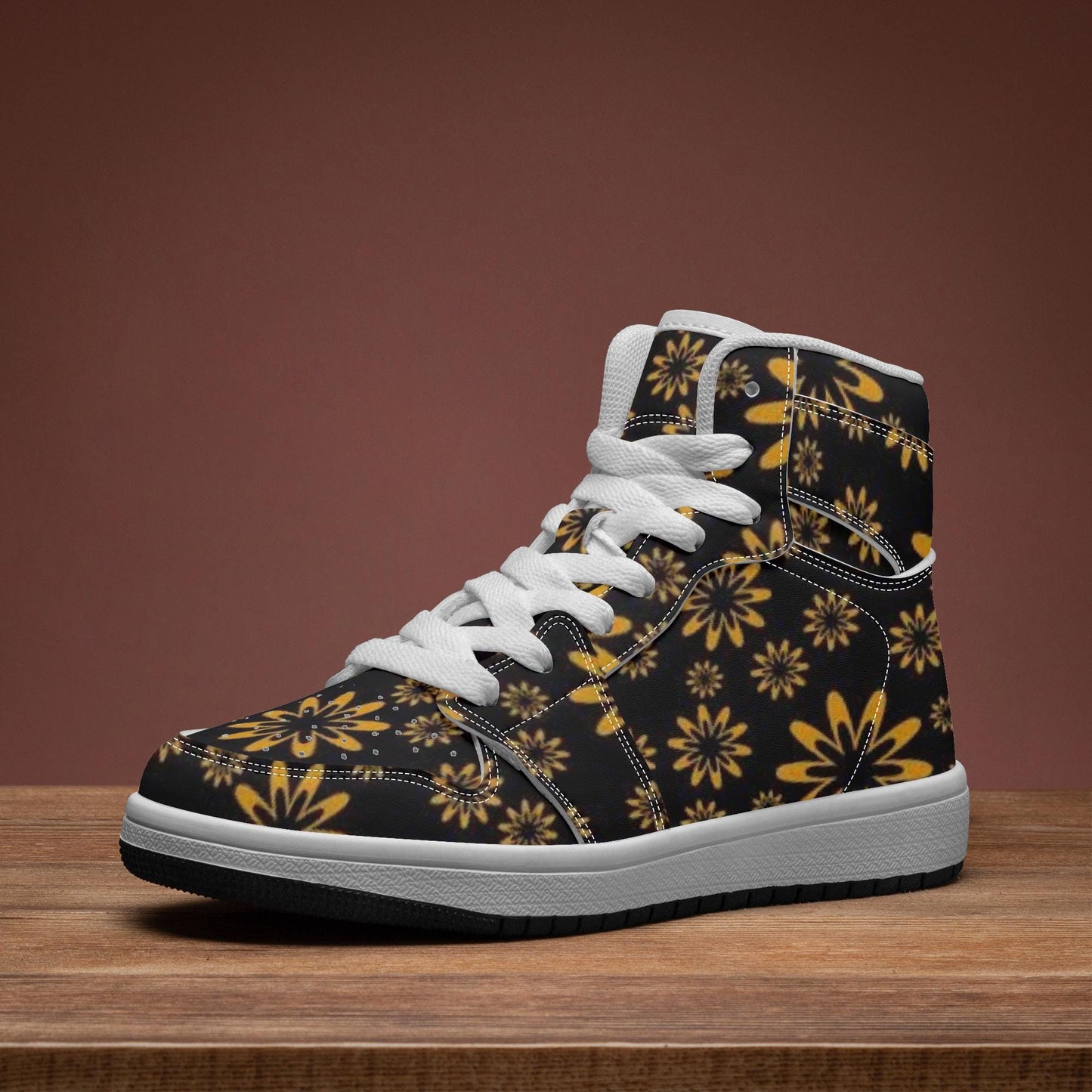Flower Boomtelyah AJ Child High-top Shoes