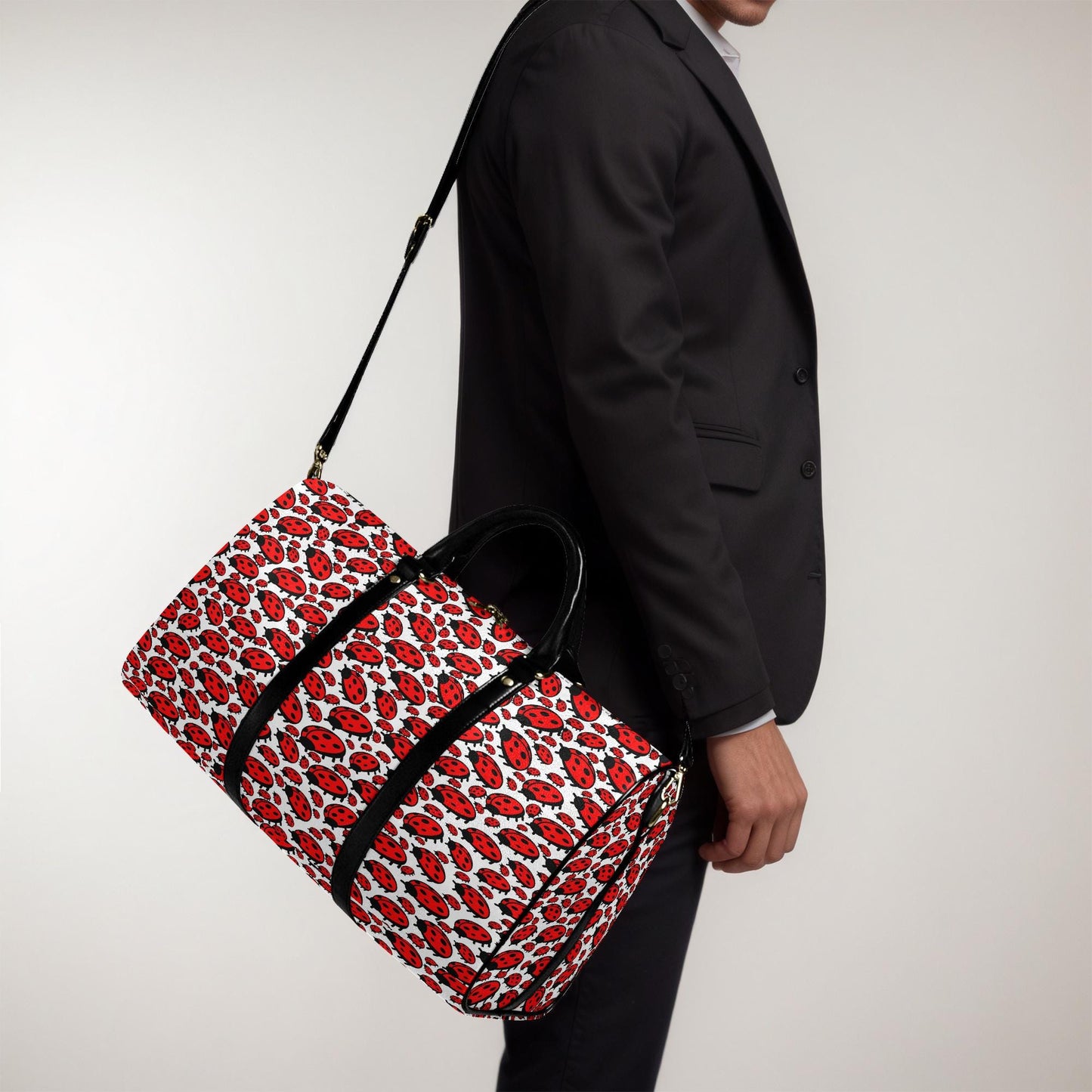 Sweet Ladybugs Travel Duffle Bag