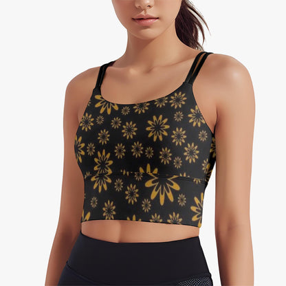 Flower Boomtelyah Short Yoga Tops