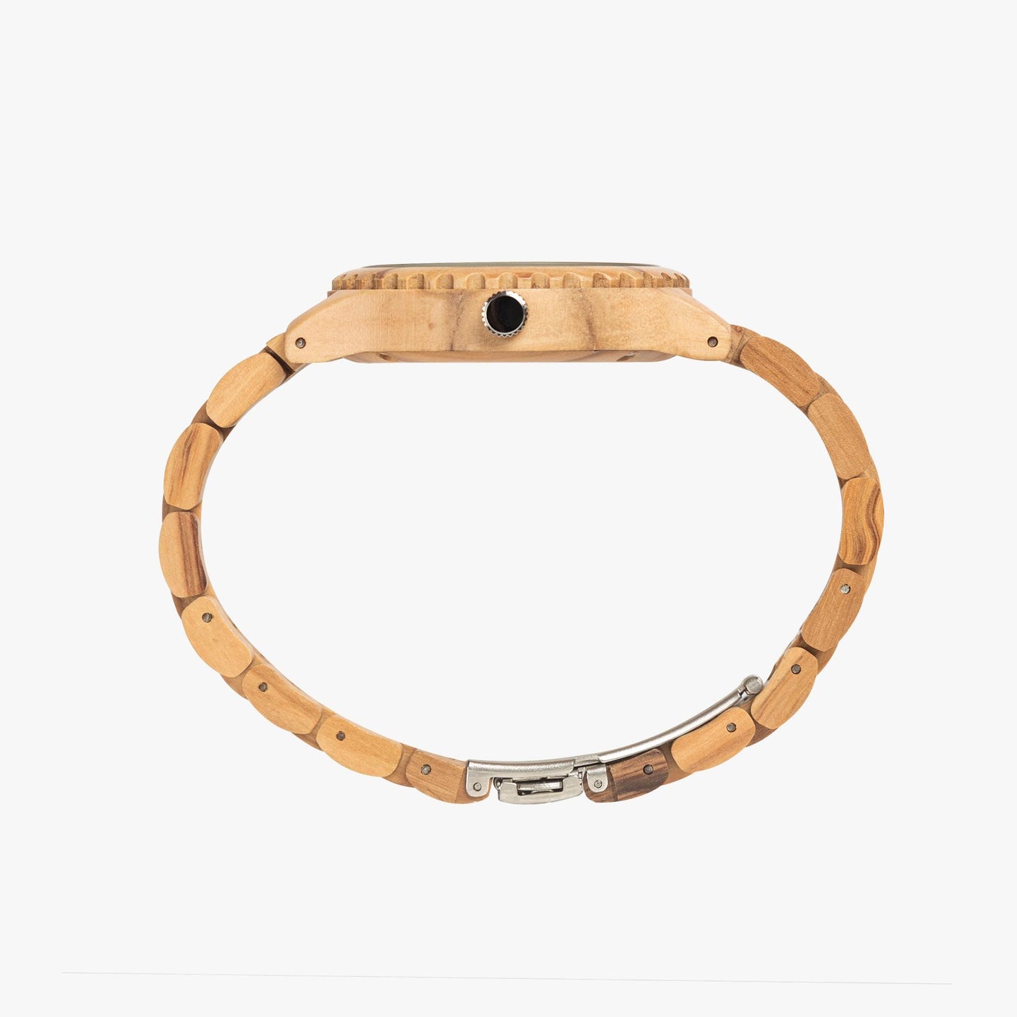 Heavenly Time Italian Olive Lumber Wooden Watch