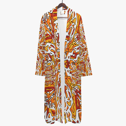 Heavenly Cross Men's Loose-fitting Bathrobe