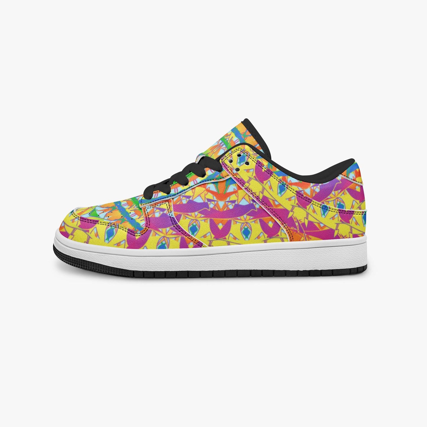 Heavenly Stylish Low-Top Leather Sneakers