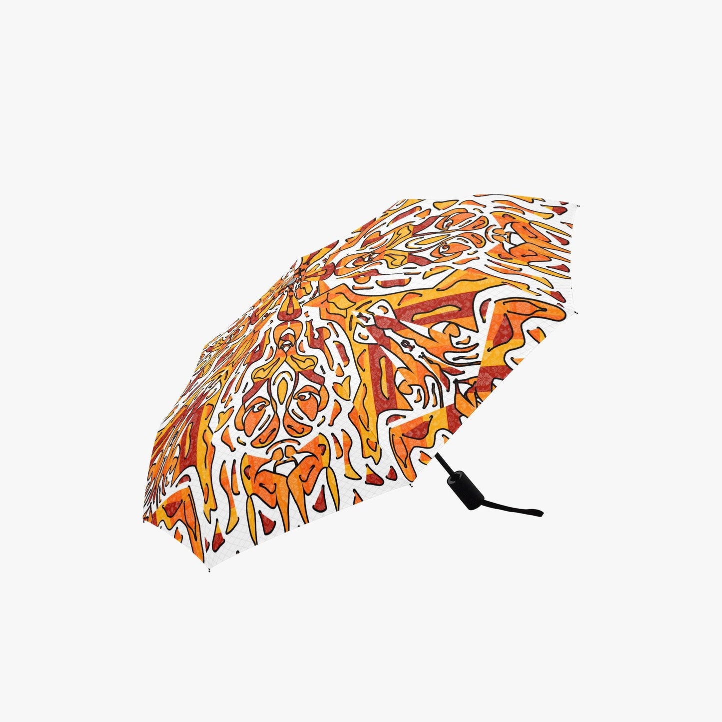 Heavenly Cross Automatic Folding Umbrella