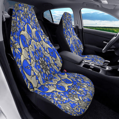 Blue Breeze Microfiber Car Seat Covers - 2Pcs