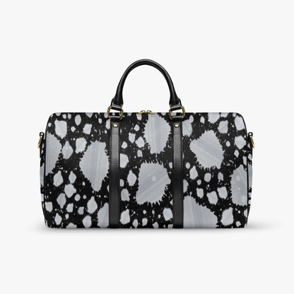 Grey Splash Travel Duffle Bag