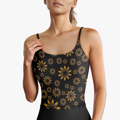 Flower Boomtelyah Sleeveless Yoga Tops