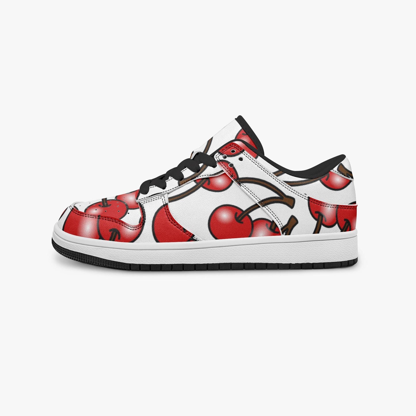 Cherry Blossom Dunk Stylish Low-Top Leather Sneakers