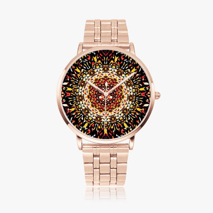 Grace Blossom Steel Strap Quartz watch