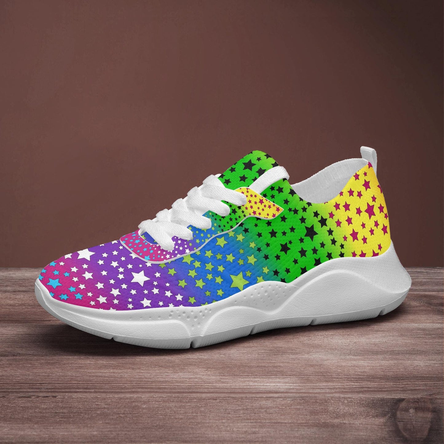 Stars Rainbow Women's Running Shoes