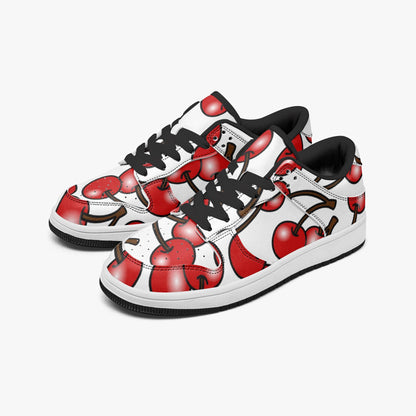 Cherry Blossom Dunk Stylish Low-Top Leather Sneakers