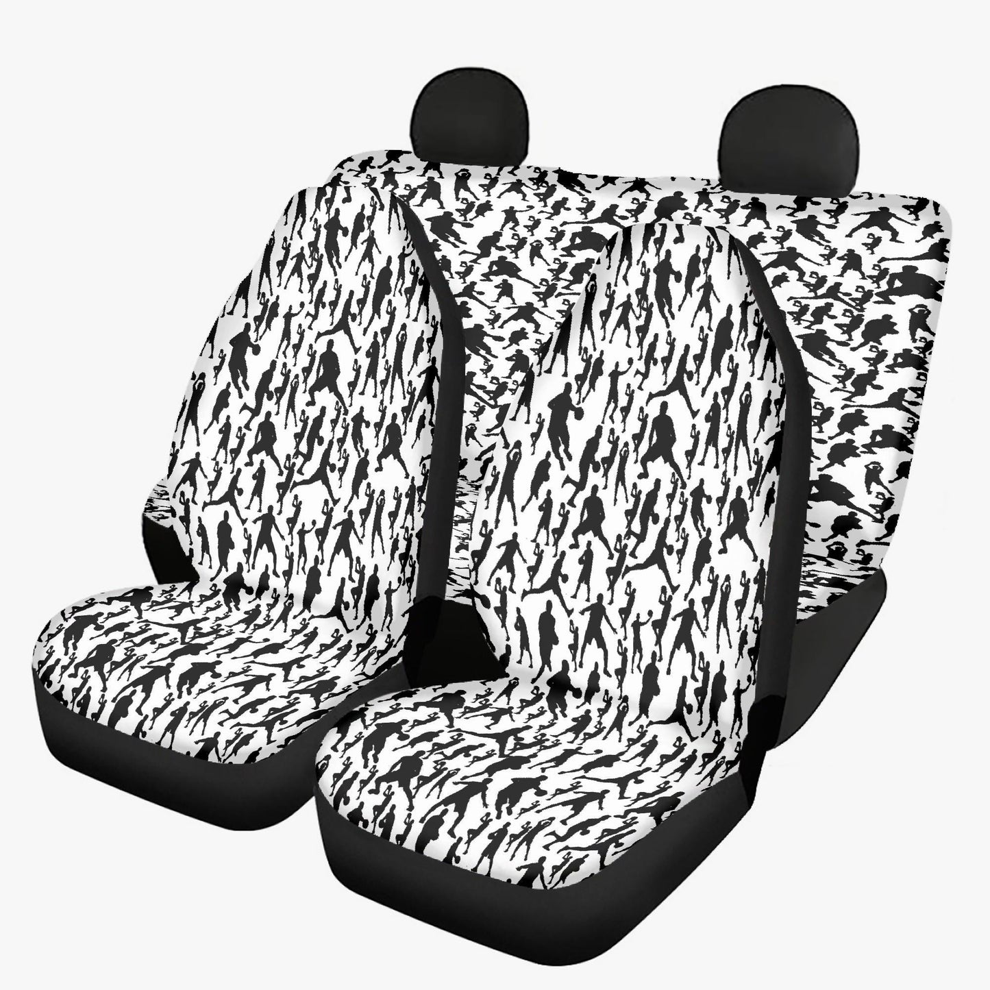 B-Ball Moves Microfiber Car Seat Covers - 3Pcs