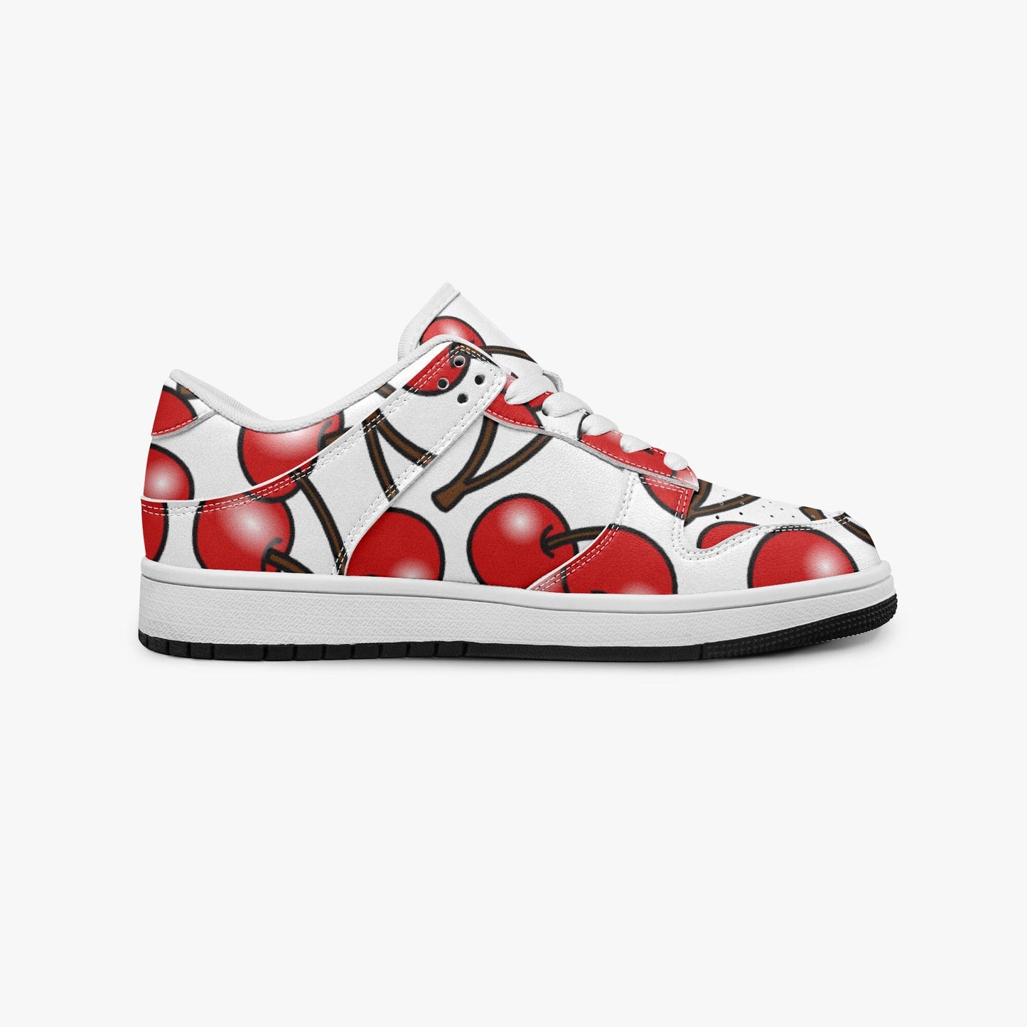 Cherry Blossom Dunk Stylish Low-Top Leather Sneakers