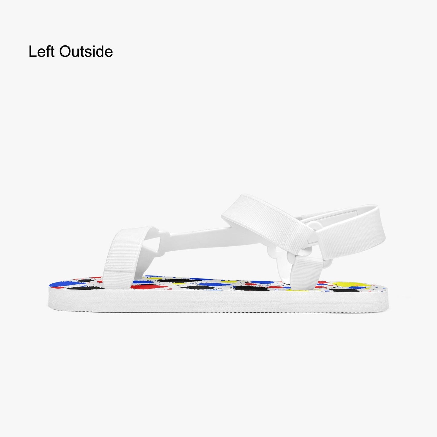 Paint Drip Casual Strappy Sandals