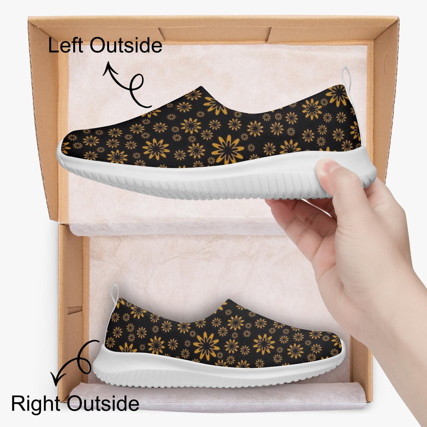 Flower Boomtelyah Women's Casual Shoes