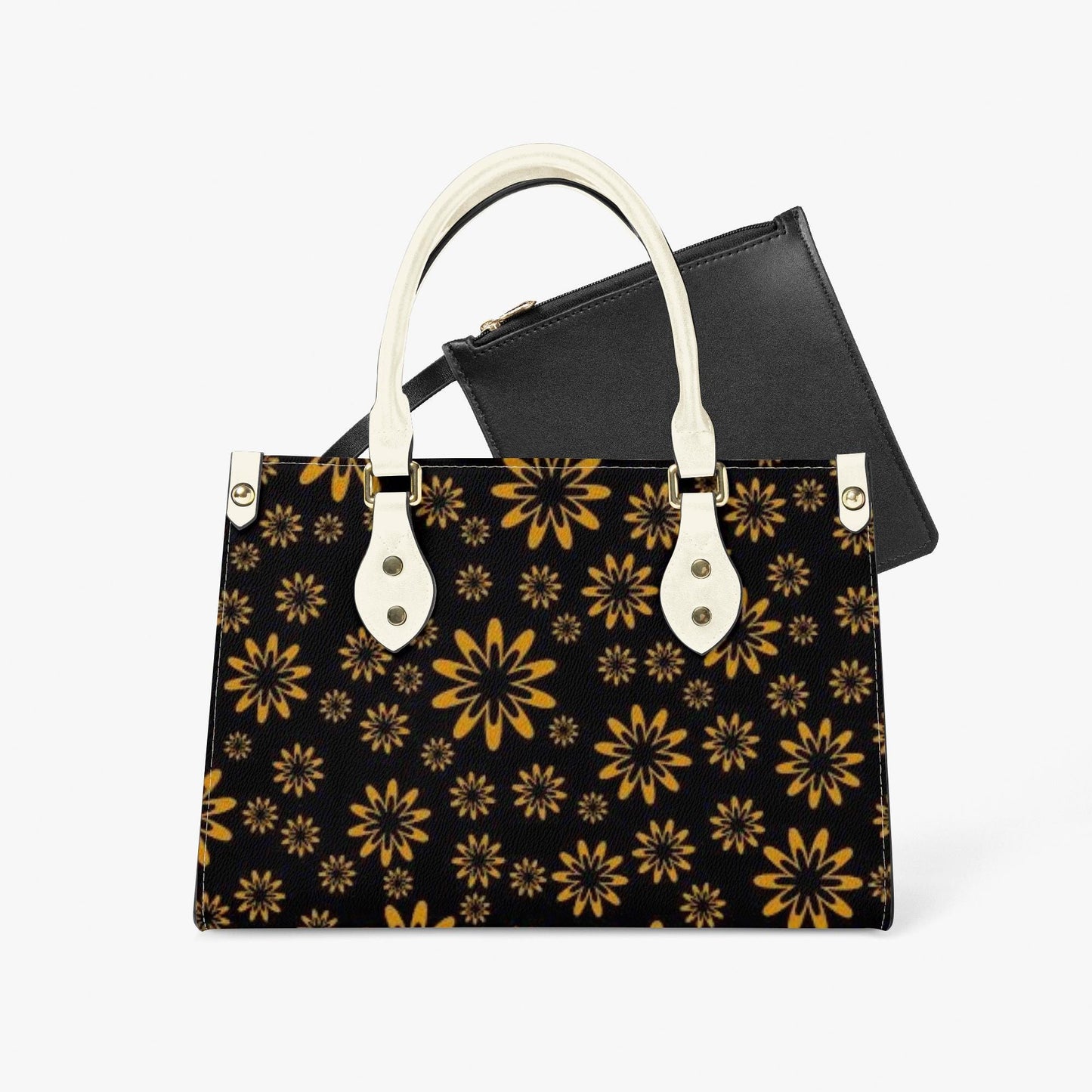 Flower Boomtelyah Tote Bag - Long Strap and Inner Bag