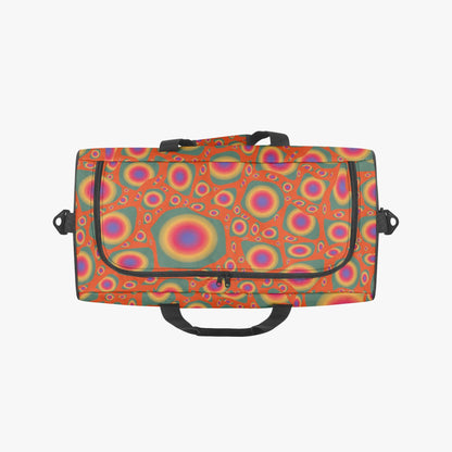 Orange Lava Duffel Bag