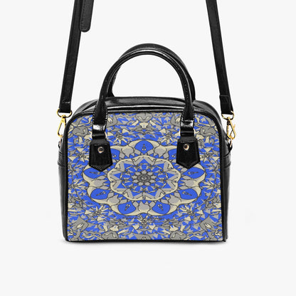 Blue Breeze Casual Leather Saddle Bag