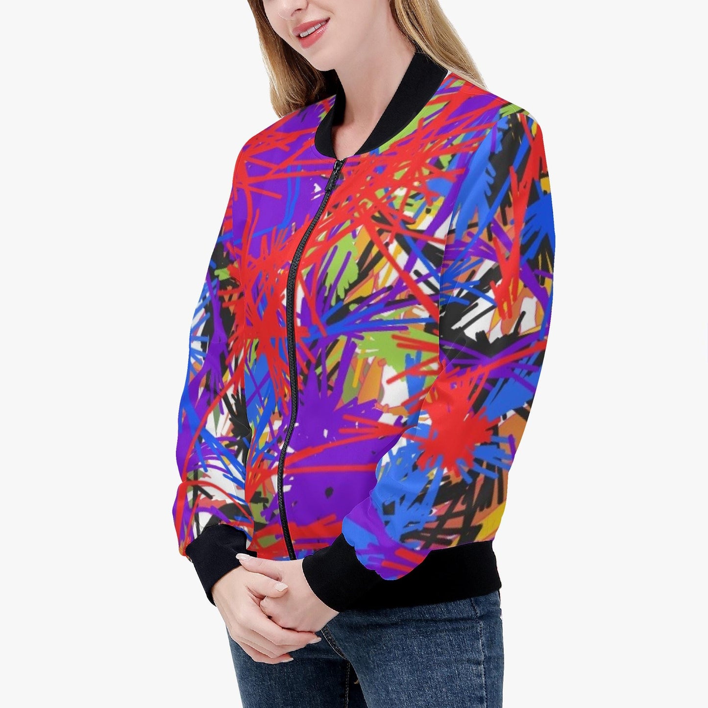 Splash Out Women's Bomber Jacket