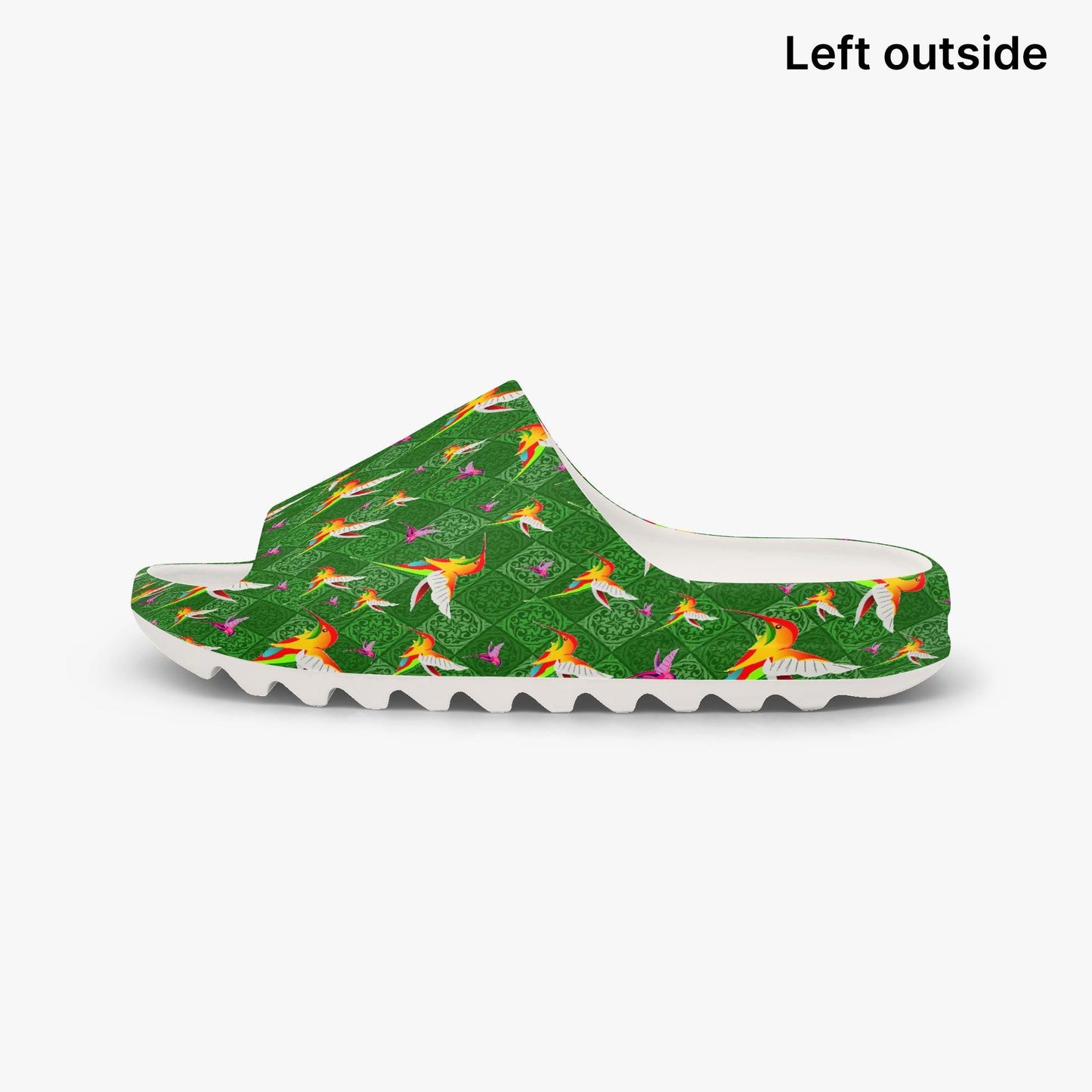 Humming Birds In Green AOP Slides