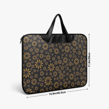 Flower Boomtelyah Laptop Sleeve with Handle - 14''