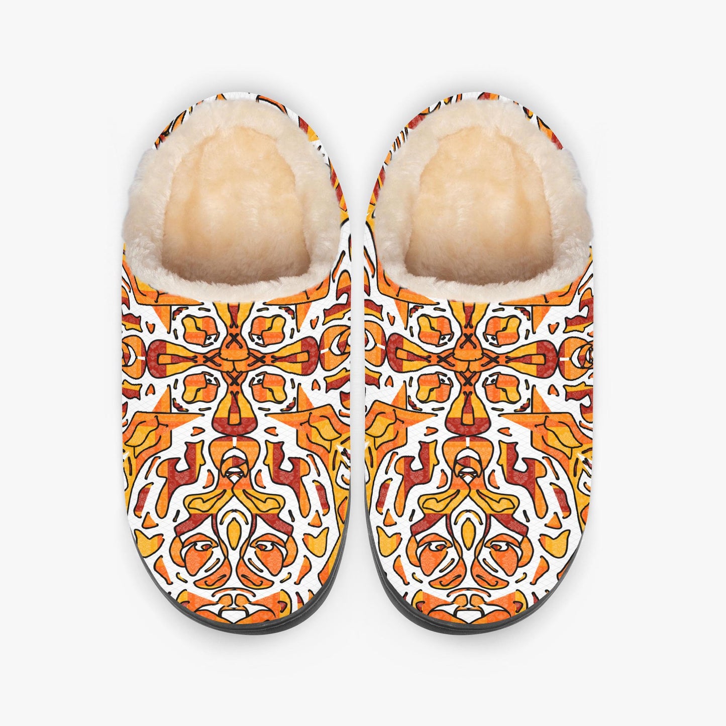 Heavenly Cross Fluffy Bedroom Slippers