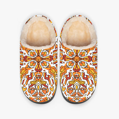 Heavenly Cross Fluffy Bedroom Slippers