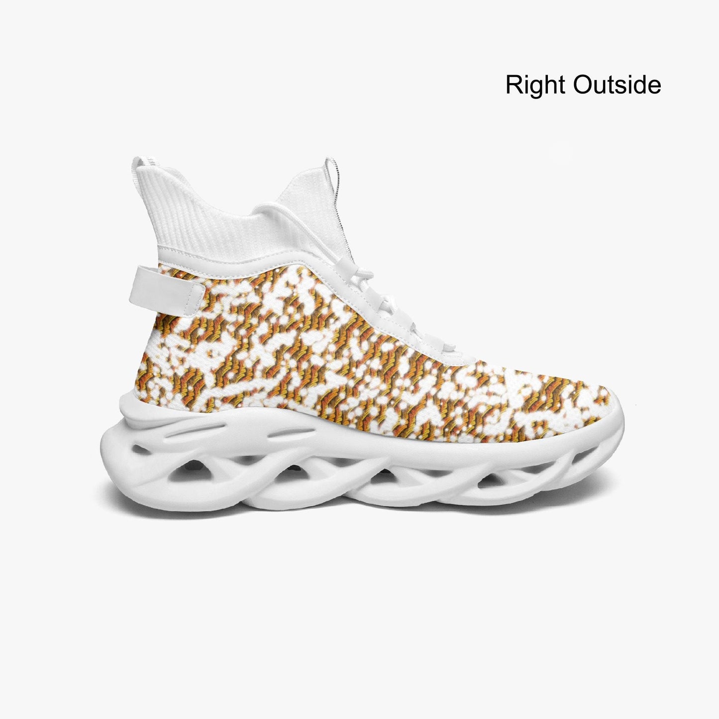 Frosty High-top Bounce Mesh Knit Sneakers