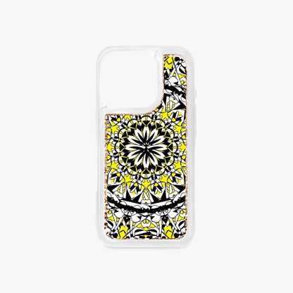 Flower Bloom In Yellow iPhone 16 Series Liquid Clear Cases