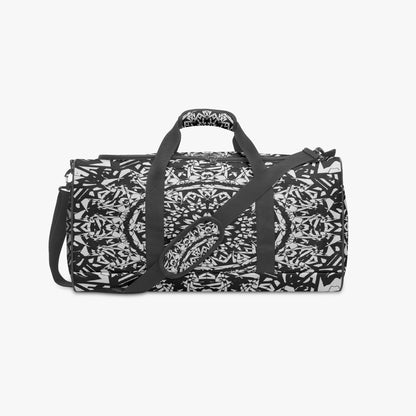 Flower BloomIn Black Duffel Bag