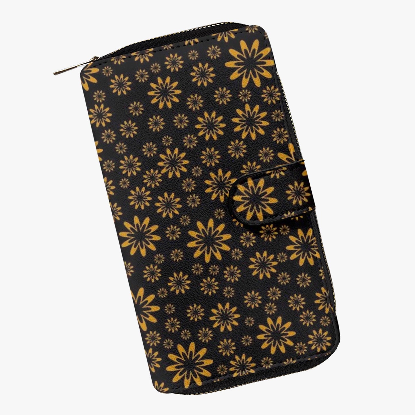Flower Boomtelyah Long Flap Wallet