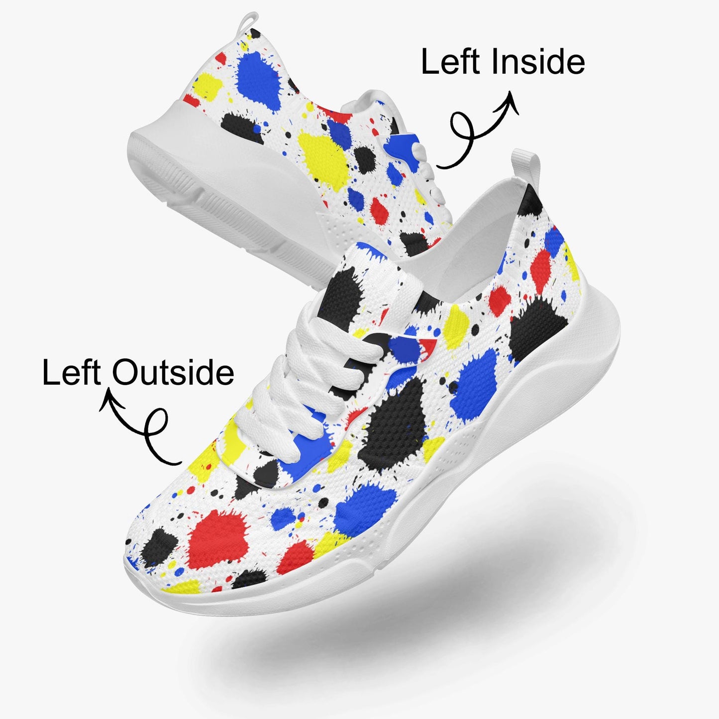 Paint Drip Women's Running Shoes