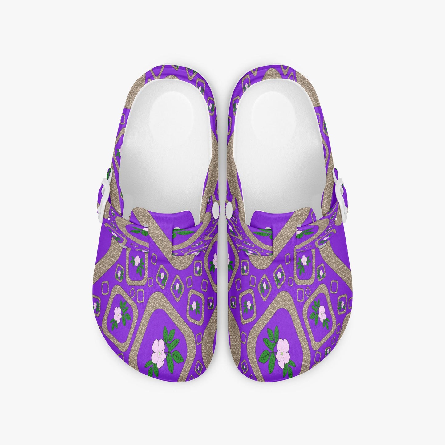 Purple Passion EVA Nurse Clogs