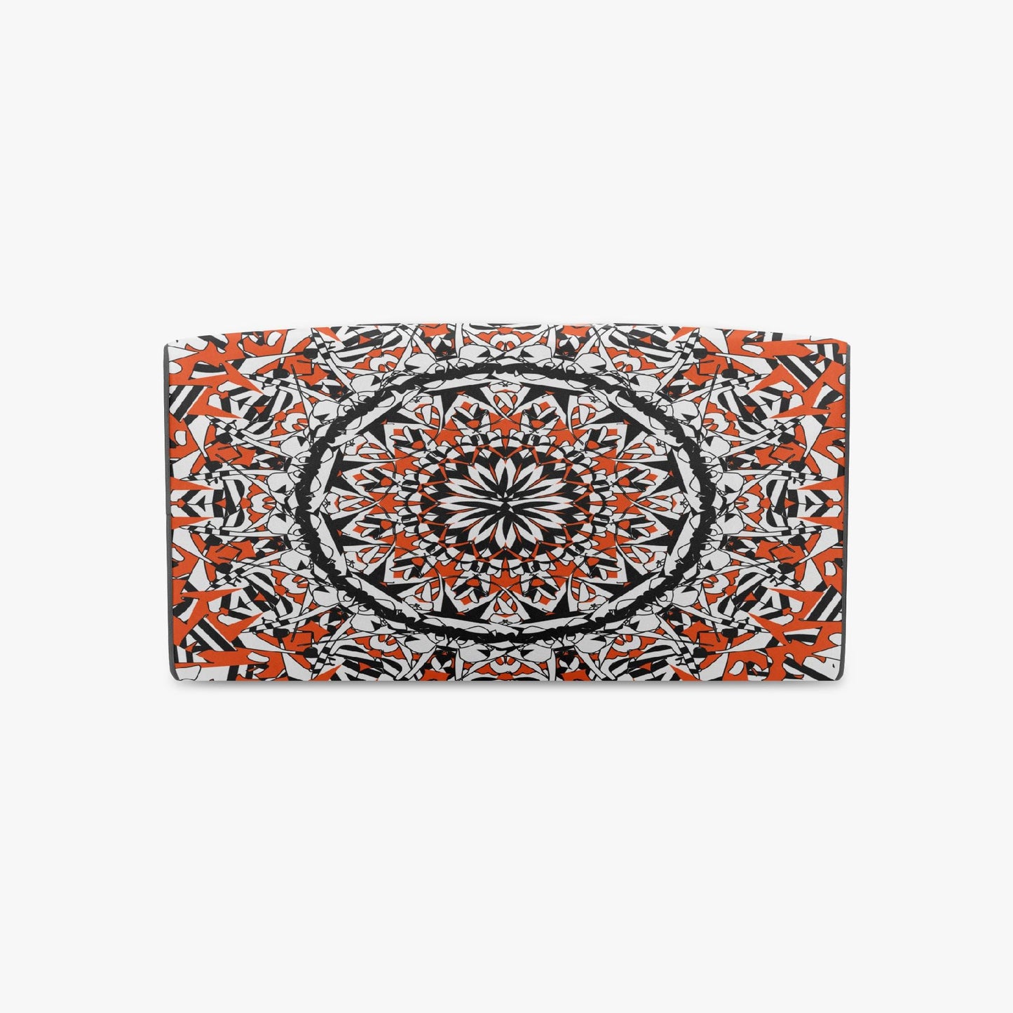 Flower Bloom In Orange Duffel Bag