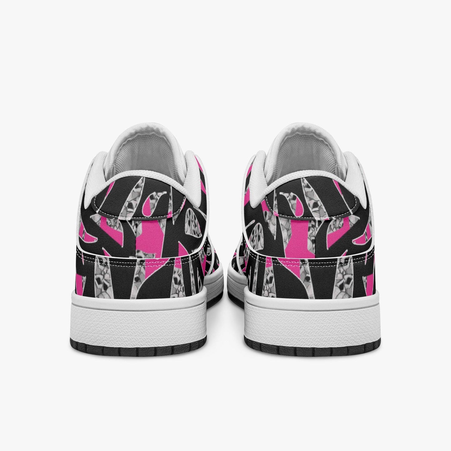 Skullfetti Dunk Stylish Low-Top Leather Sneakers