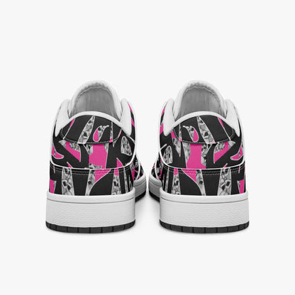 Skullfetti Dunk Stylish Low-Top Leather Sneakers