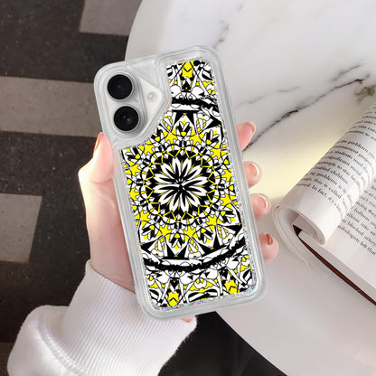 Flower Bloom In Yellow iPhone 16 Series Liquid Clear Cases