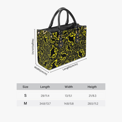 Black Yellow Mellow Concise Type Women's Tote Bag