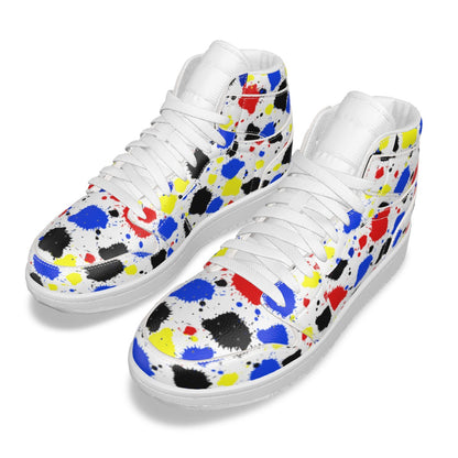 Splash Out Women's Faux Leather Stitching Shoes