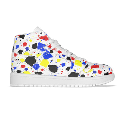 Splash Out Women's Faux Leather Stitching Shoes