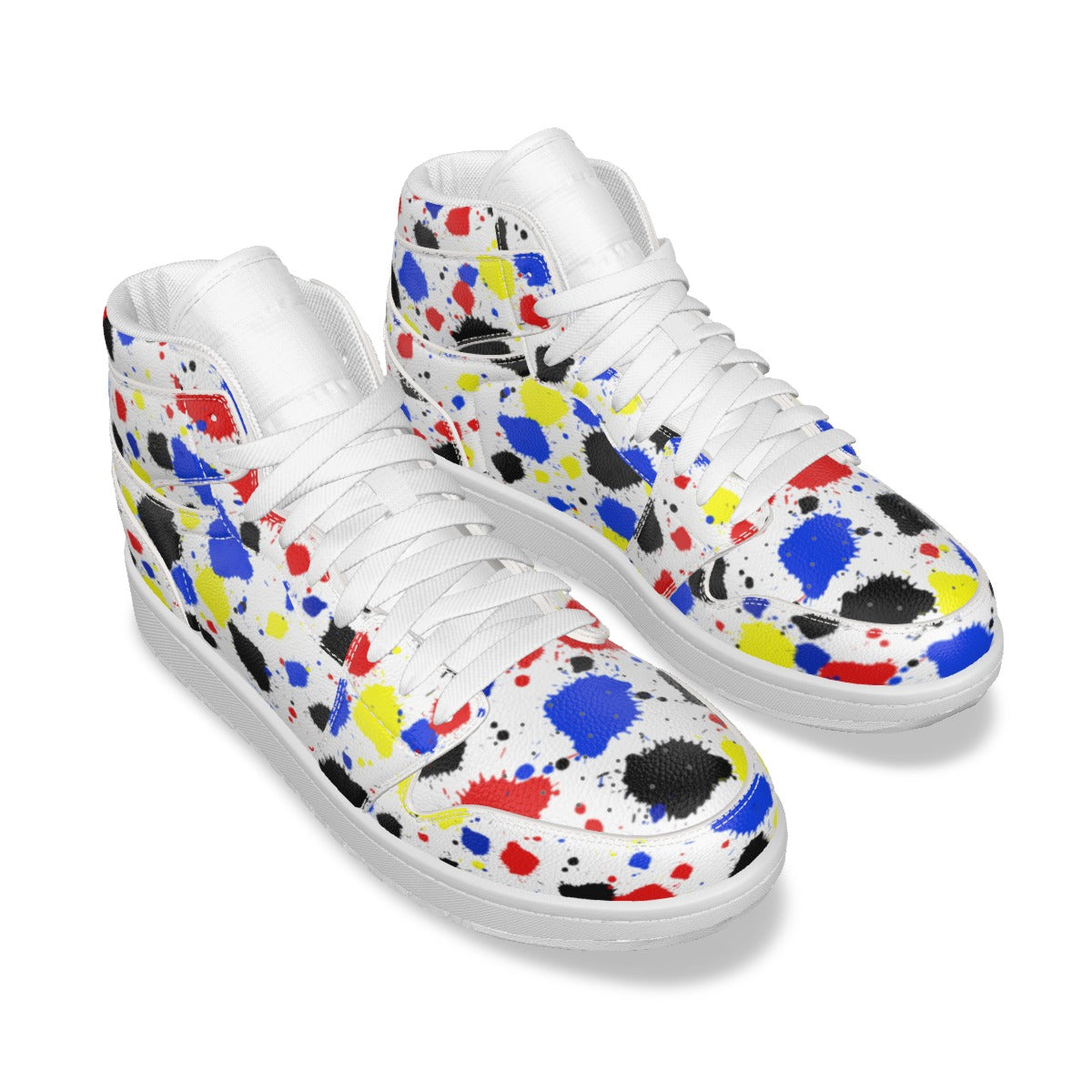 Splash Out Women's Faux Leather Stitching Shoes