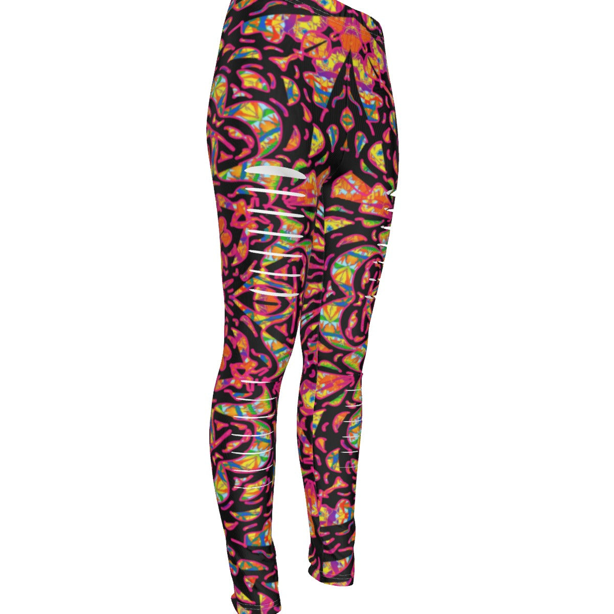Tribal Fest All-Over Print Women's Ripped Leggings