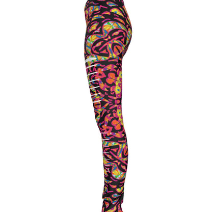 Tribal Fest All-Over Print Women's Ripped Leggings