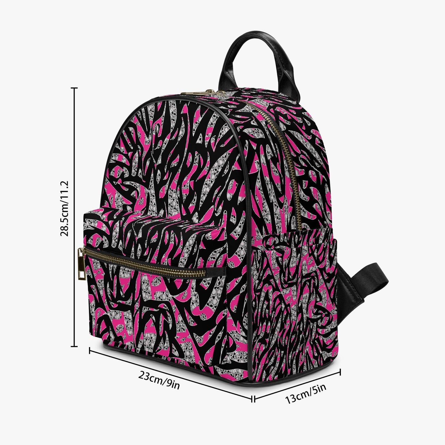 Skullfetti All Over Printed PU Backpack